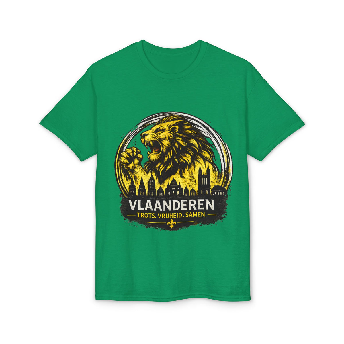 Vlaanderen Lion T‑Shirt — Proud Vlaanderen Graphic Tee
