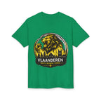 Premium Vlaamse Leeuw Vlaanderen Color Edition T-Shirt | In Hart en Daad | Unisex  | VlaamseKracht®
