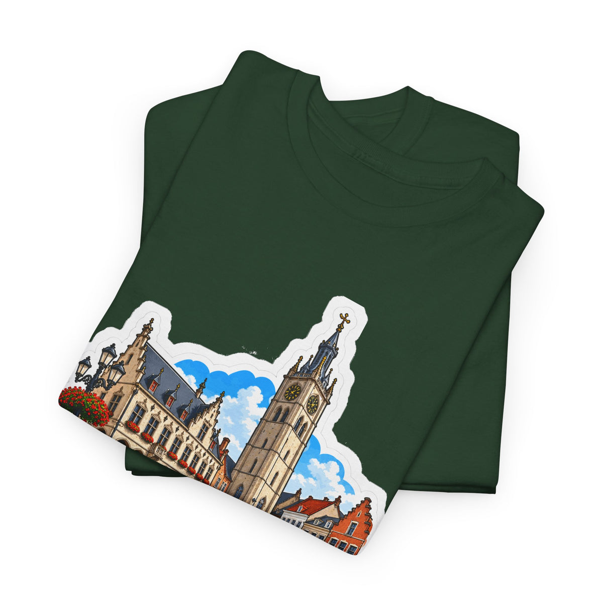 TIELT Unisex T-shirt | Vlaamse Stad | VlaamseKracht®