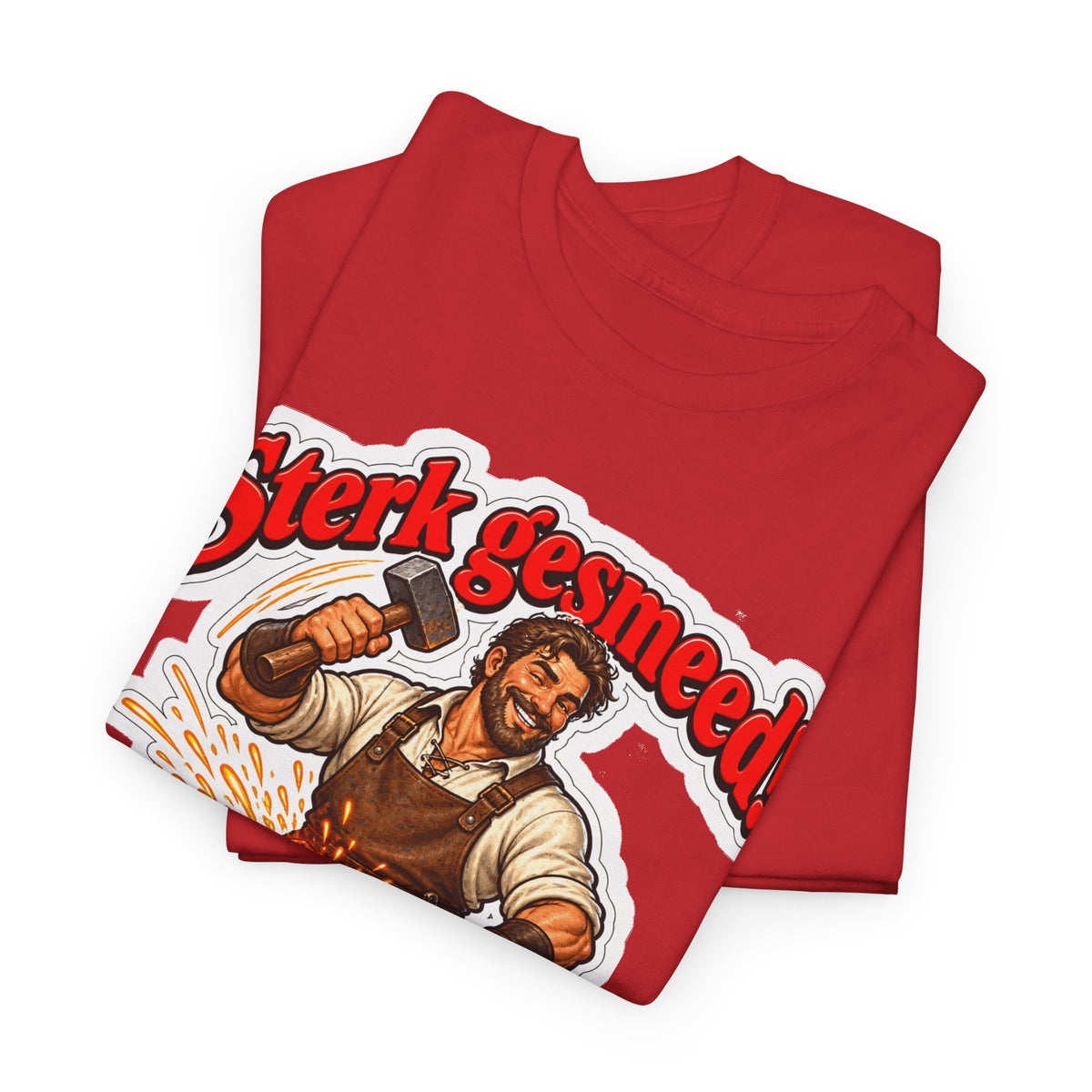STERK GESMEED! Unisex T-shirt | De Smid | VlaamseKracht®