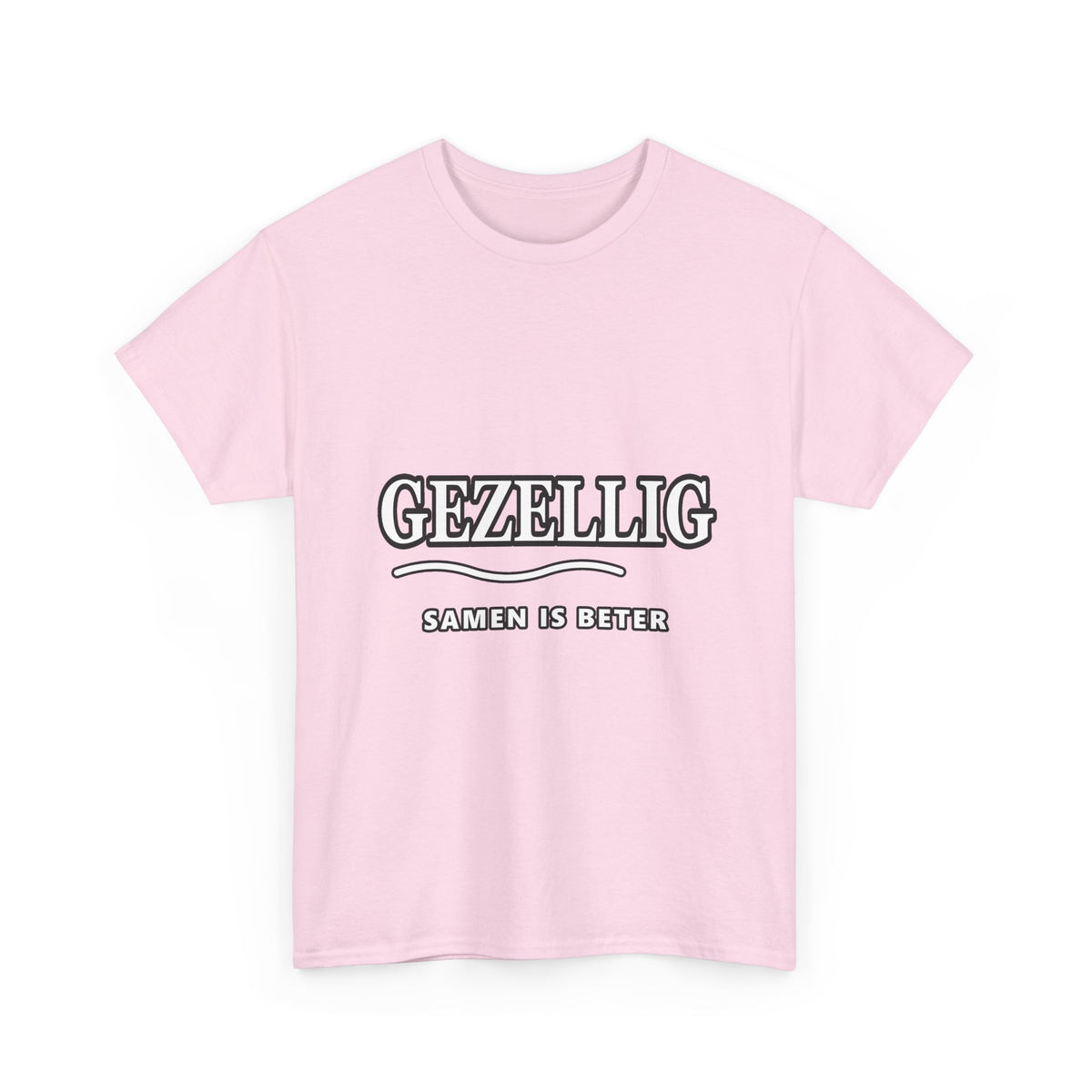 GEZELLIG Unisex T-shirt | Vlaamse Gezelligheid | VlaamseKracht®
