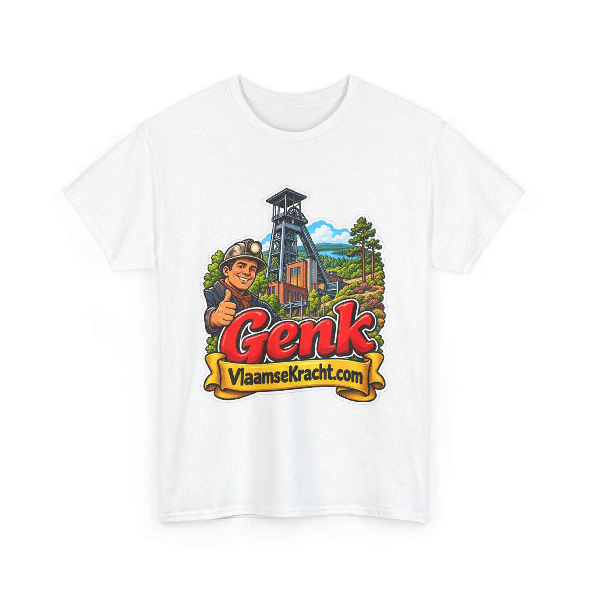 GENK Unisex T-shirt | Vlaamse Stad | VlaamseKracht®