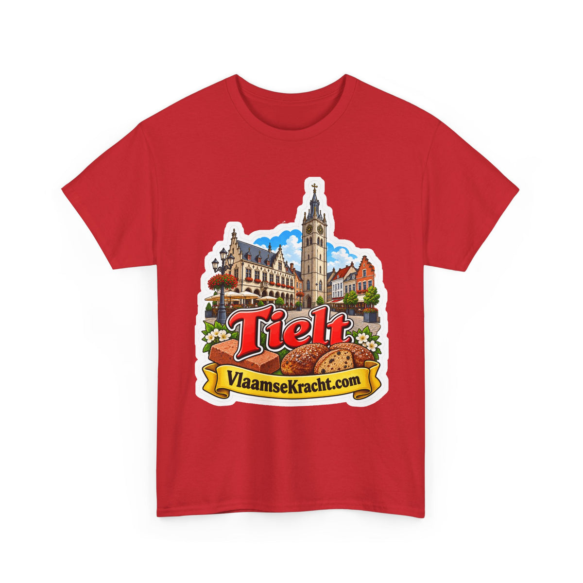 TIELT Unisex T-shirt | Vlaamse Stad | VlaamseKracht®