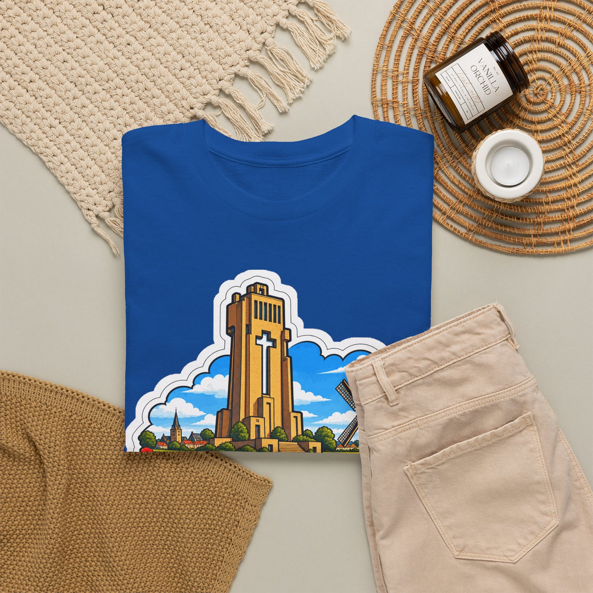 DIKSMUIDE Unisex T-shirt | Vlaamse Stad | VlaamseKracht®
