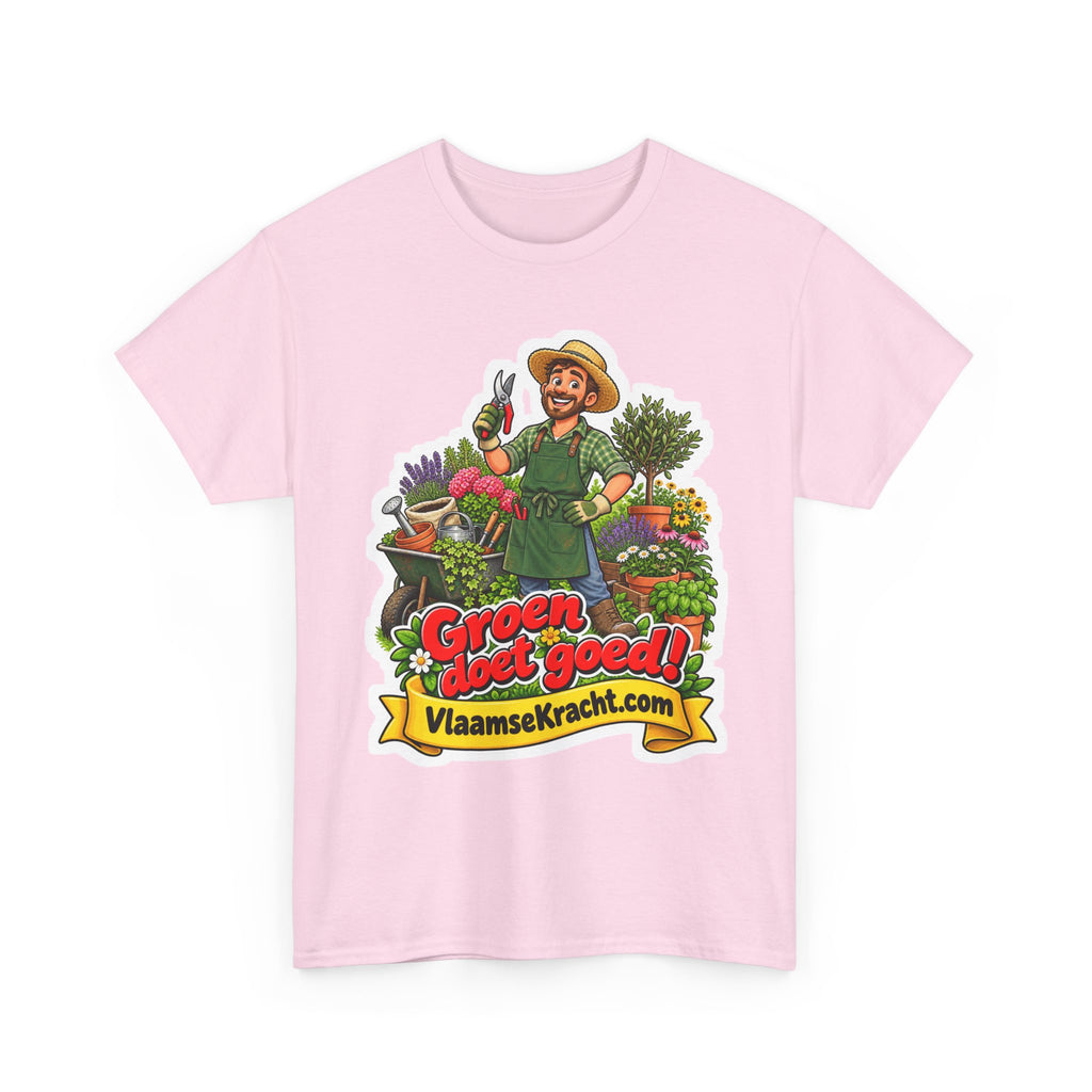 GROEN DOET GOED! Unisex T-shirt | De Tuinman | VlaamseKracht®