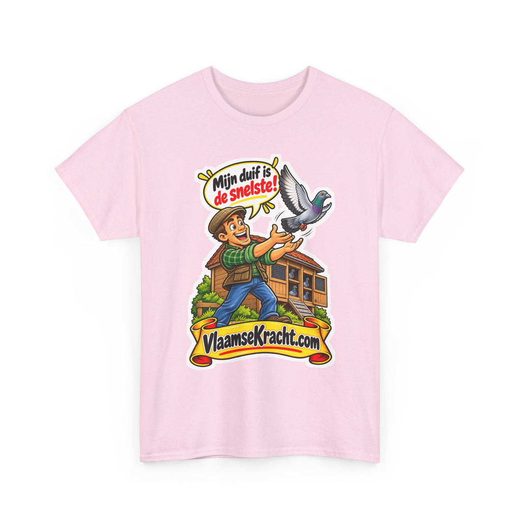 MIJN DUIF IS DE SNELSTE! Unisex T-shirt | Duivenmelker | VlaamseKracht®