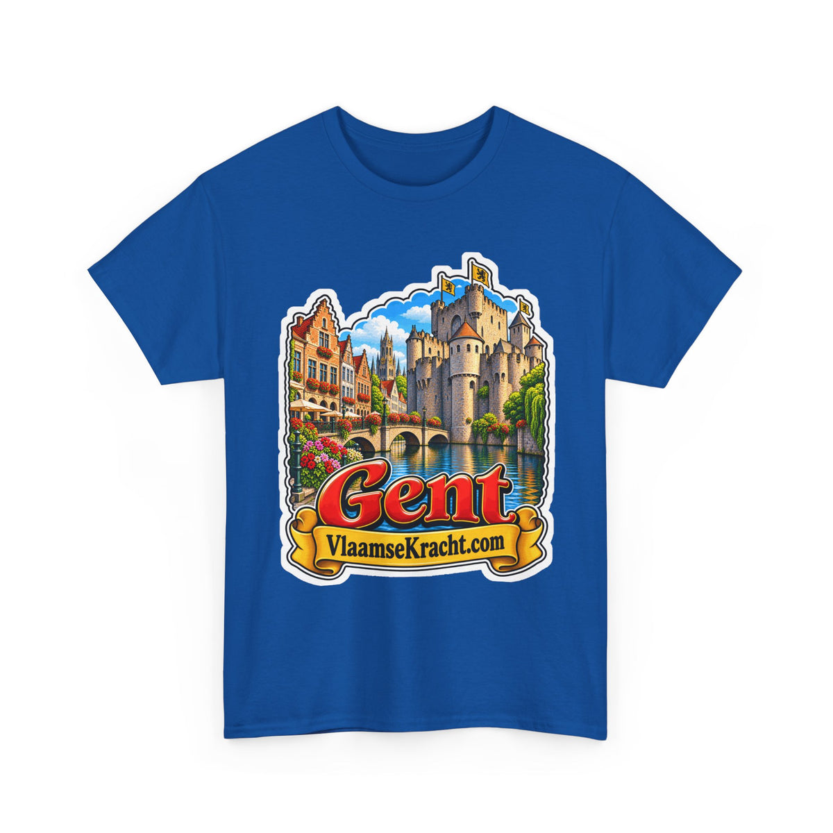 GENT Unisex T-shirt | Vlaamse Stad | VlaamseKracht®