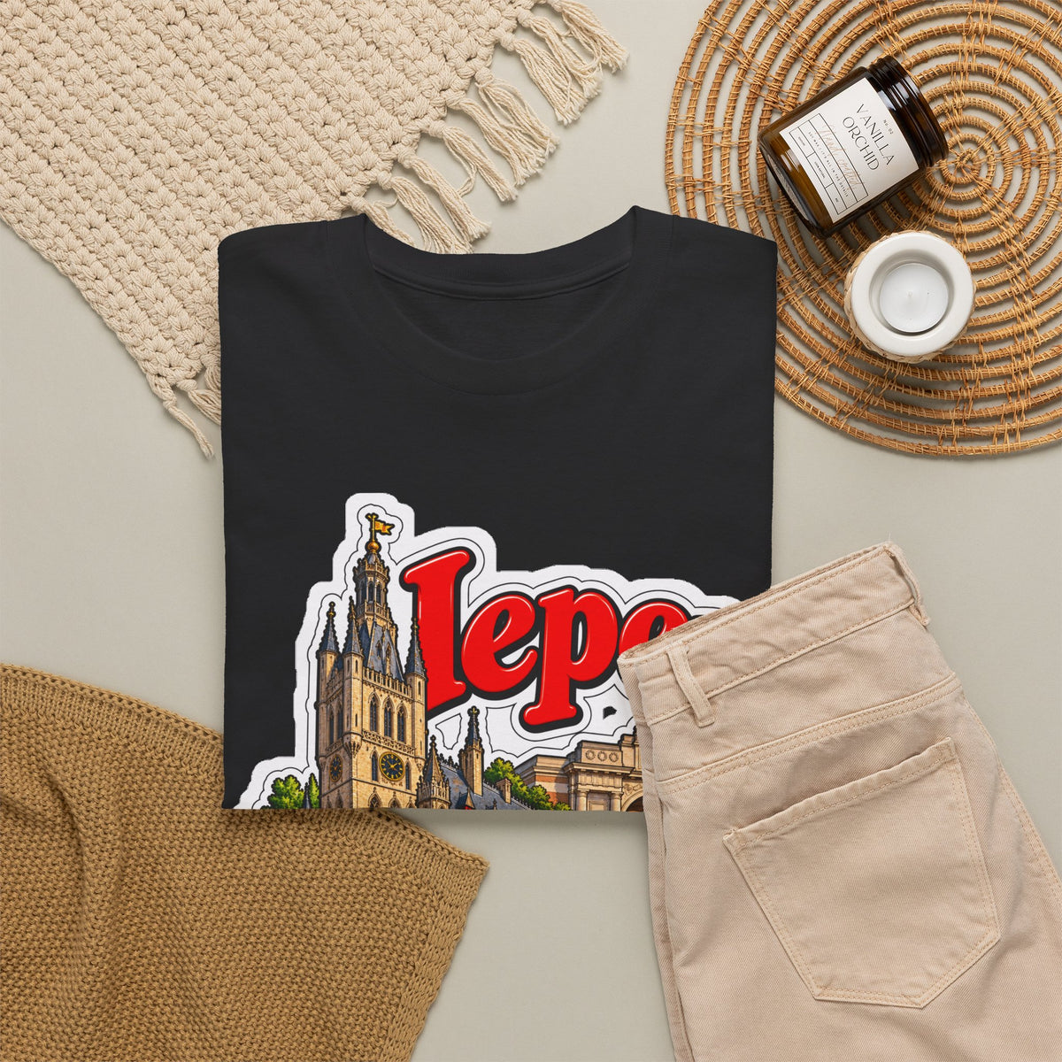 IEPER Unisex T-shirt | Vlaamse Stad | VlaamseKracht®