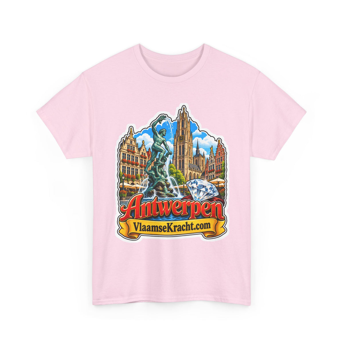 ANTWERPEN Unisex T-shirt | Vlaamse Stad | VlaamseKracht®