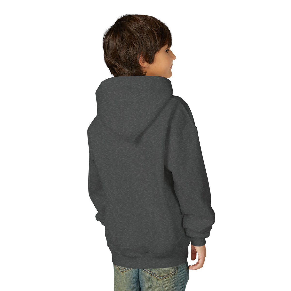 Premium Vlaamse Leeuw Youth Heavy Blend Hooded Sweatshirt | VlaamseKracht®