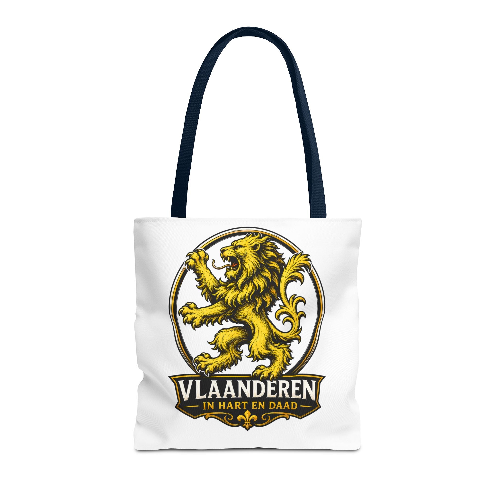 Premium Vlaamse Leeuw Tote Bag (AOP) | VlaamseKracht®