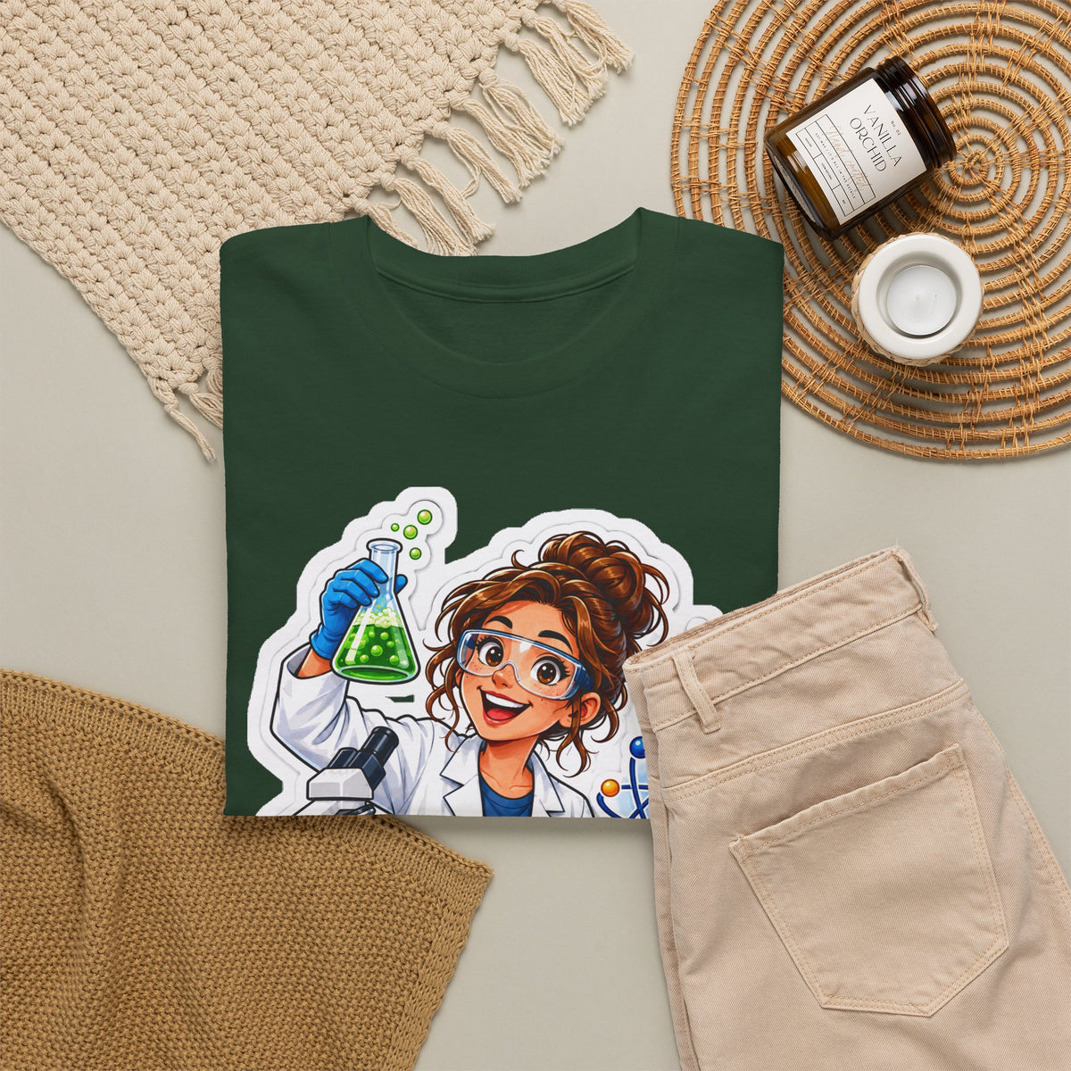 ONTDEKKEN IS VOORUITGAAN! Unisex T-shirt | De Wetenschapper | VlaamseKracht®