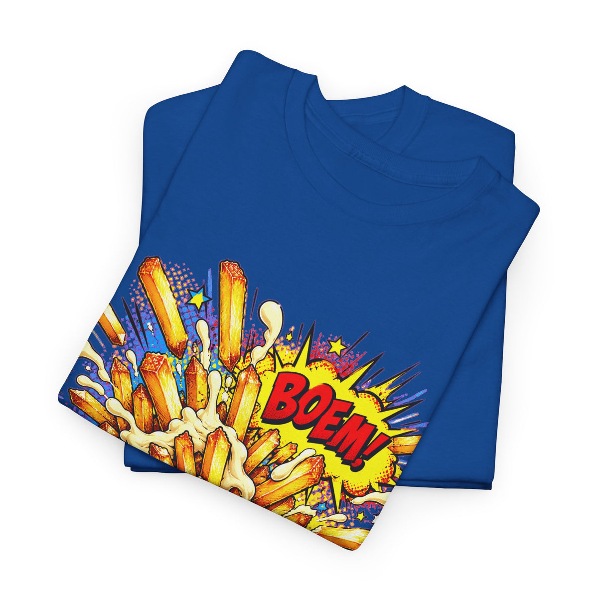 BOEM! PATAT! Unisex T-shirt | Pop Art | VlaamseKracht®