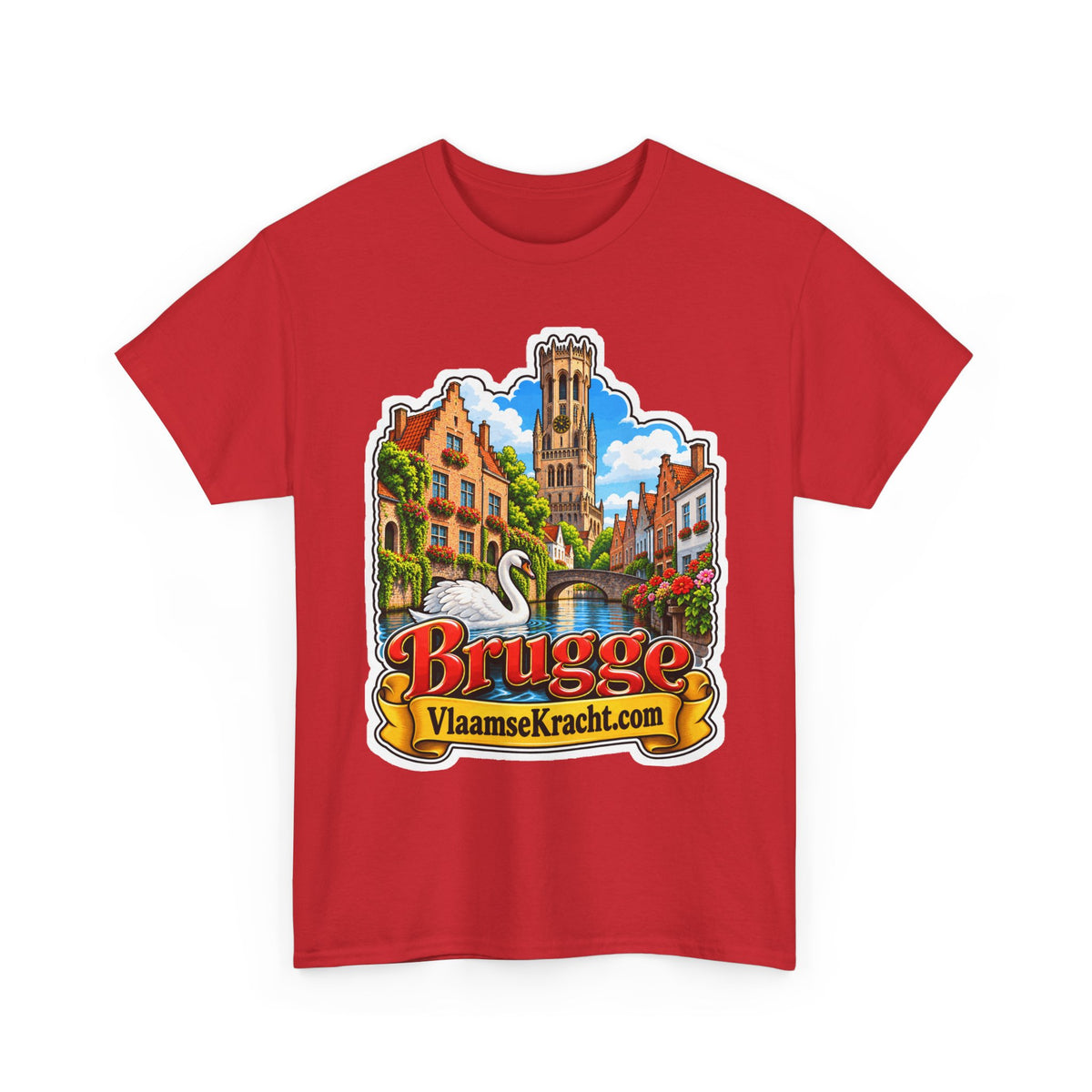 BRUGGE Unisex T-shirt | Vlaamse Stad | VlaamseKracht®