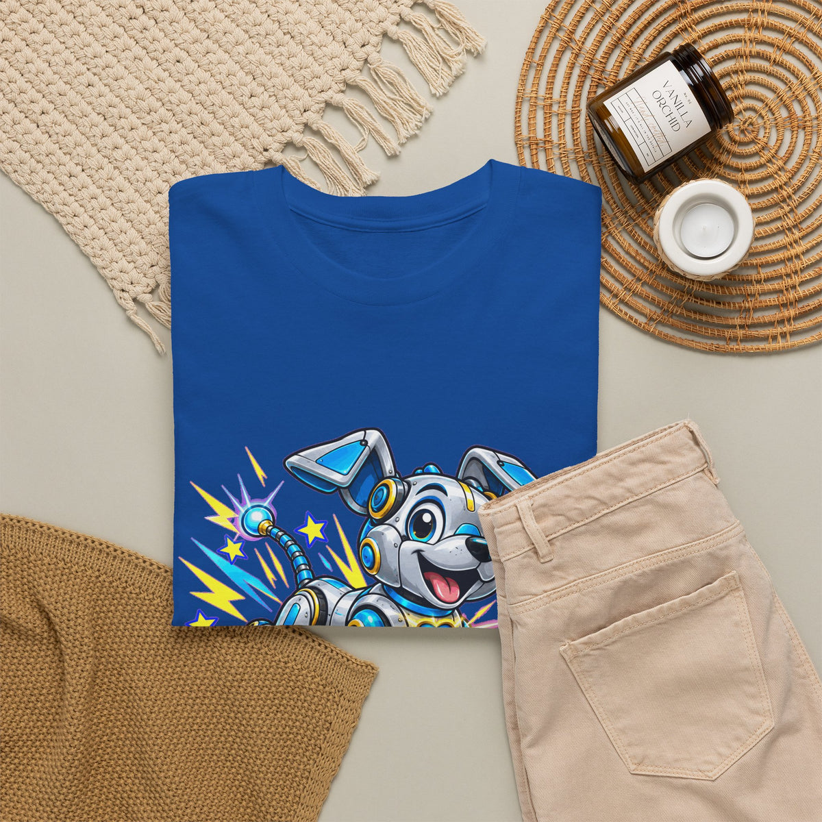ROBOHOND! Unisex T-shirt | Retro Cartoon | VlaamseKracht®