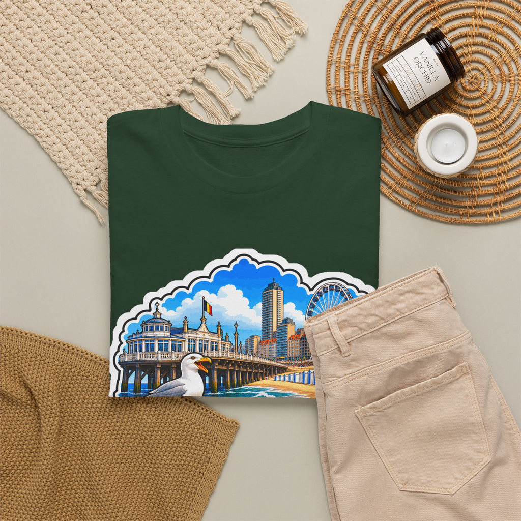 OOSTENDE Unisex T-shirt | Vlaamse Stad | VlaamseKracht®