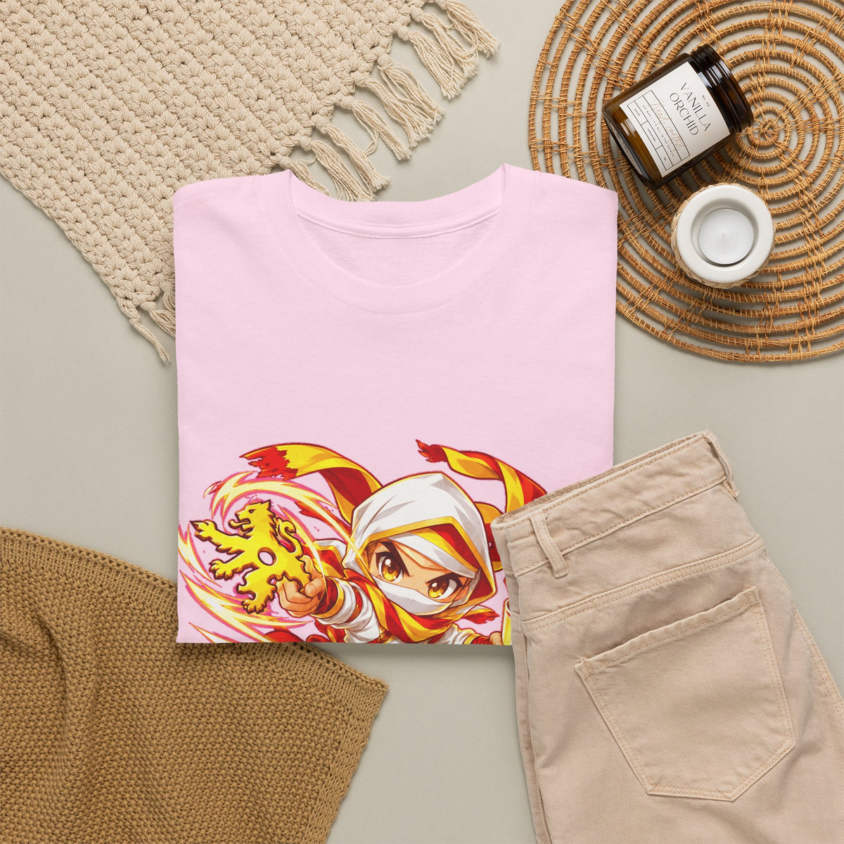 NINJA OP FRIET! Unisex T-shirt | Anime | VlaamseKracht®