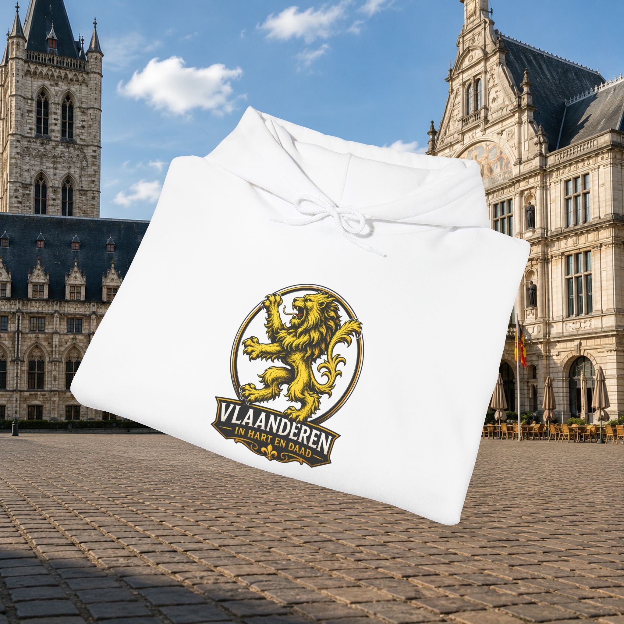 Premium Vlaamse Leeuw Unisex Heavy Blend™ Hooded Sweatshirt | VlaamseKracht®