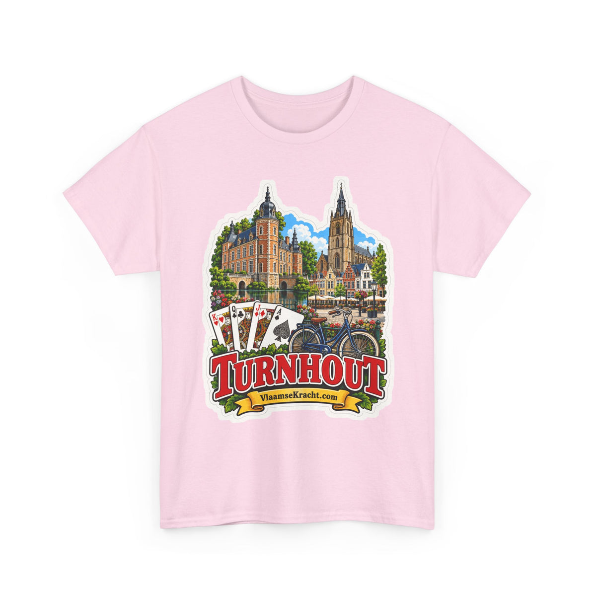 TURNHOUT Unisex T-shirt | Nieuw ontwerp | VlaamseKracht®