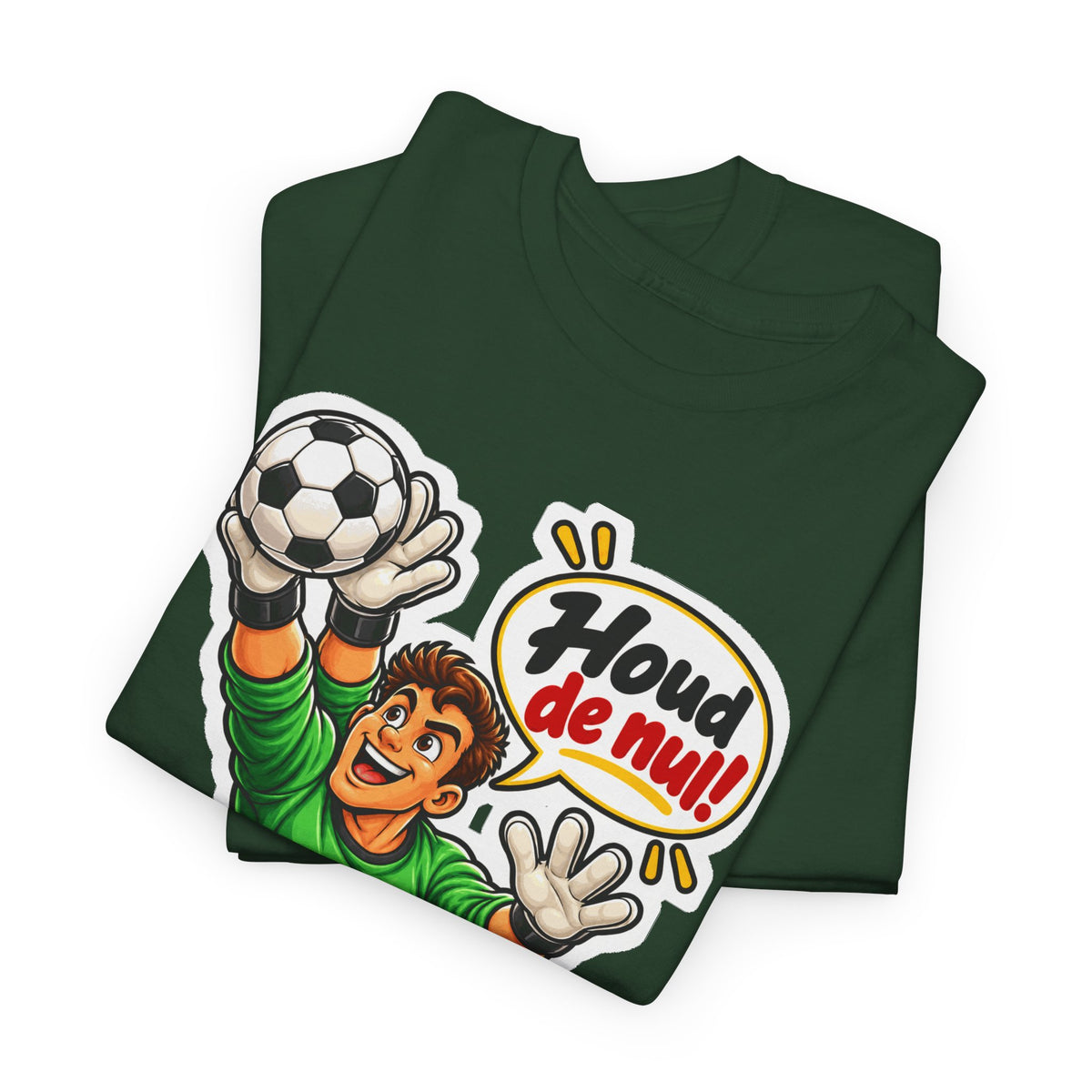 HOUD DE NUL! Unisex T-shirt | Voetbal Supporter | VlaamseKracht®