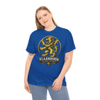 Premium Vlaamse Leeuw Vlaanderen Color Edition T-Shirt | In Hart en Daad | Unisex  | VlaamseKracht®