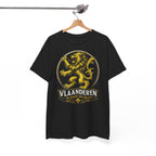 Premium Vlaamse Leeuw Vlaanderen Color Edition T-Shirt | In Hart en Daad | Unisex  | VlaamseKracht®