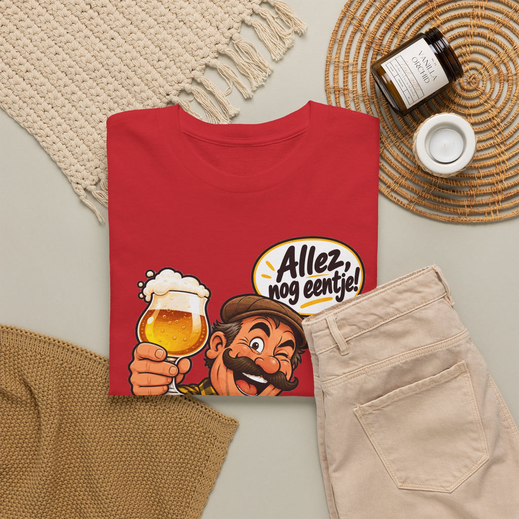 ALLEZ, NOG EENTJE! Unisex T-shirt | Vlaamse Humor | VlaamseKracht®