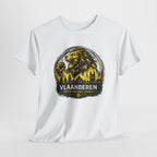 Premium Vlaamse Leeuw Vlaanderen T-Shirt – In Hart en Daad | VlaamseKracht®