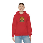 Lion Crest Hoodie - Vlaankerkracht Vintage Lion Emblem Sweatshirt