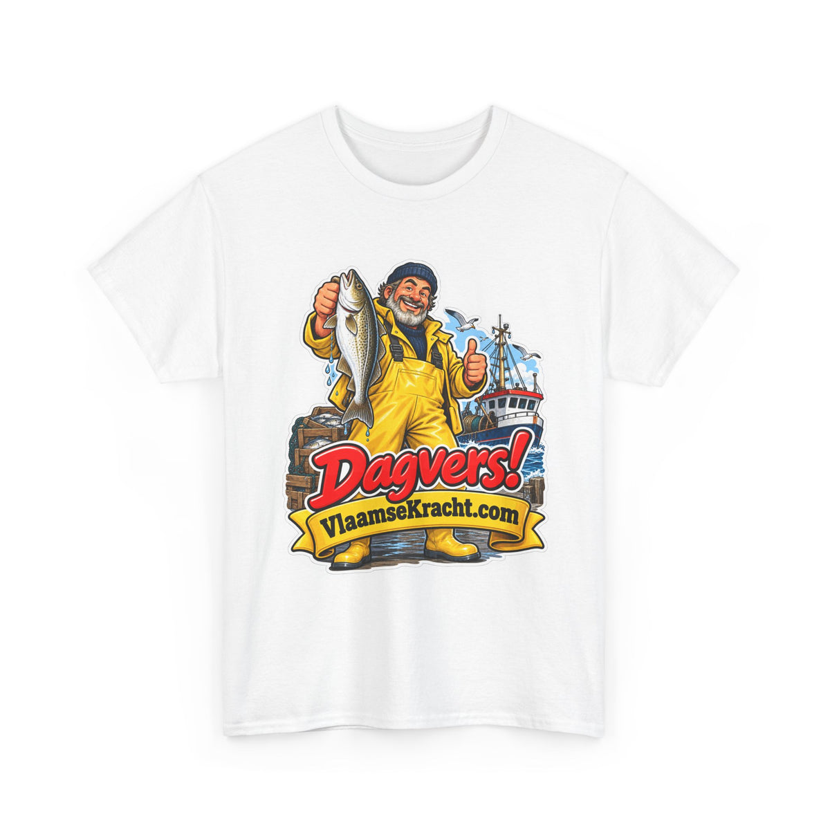 DAGVERS! Unisex T-shirt | De Visser | VlaamseKracht®