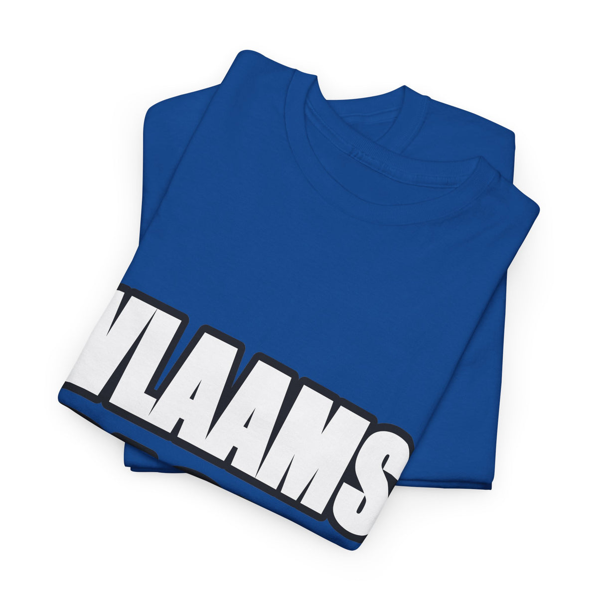 VLAAMS BLOED Unisex T-shirt | Stoere Letters | VlaamseKracht®