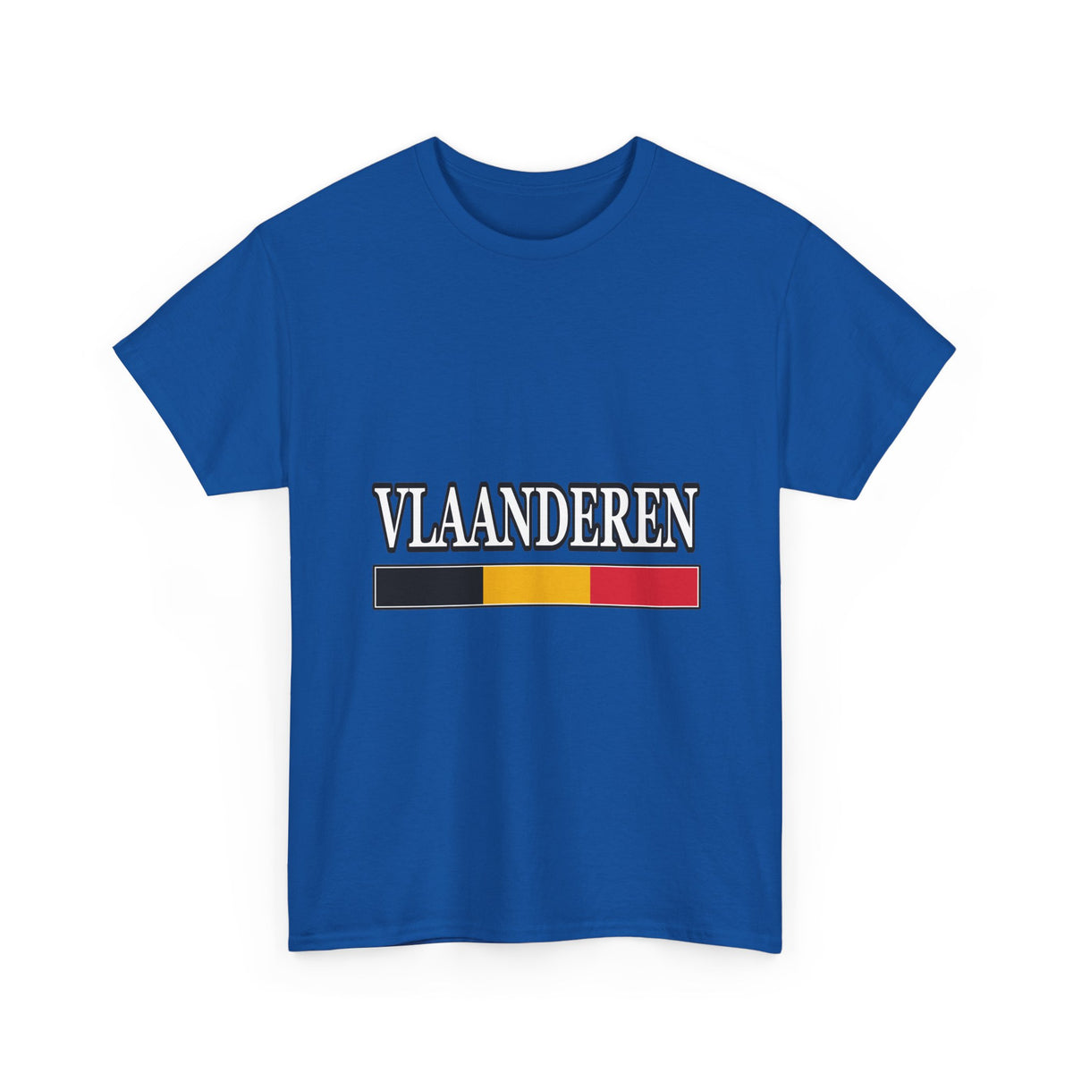 VLAANDEREN Unisex T-shirt | Belgische Driekleur | VlaamseKracht®