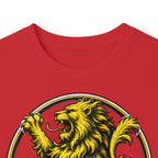 Premium Vlaamse Leeuw Vlaanderen Lion Crest Long Sleeve Tee | VlaamseKracht®