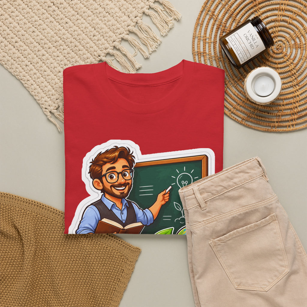 LEREN IS GROEIEN! Unisex T-shirt | De Leraar | VlaamseKracht®
