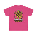 Premium Vlaamse Leeuw Vlaanderen Color Edition T-Shirt | In Hart en Daad | Unisex  | VlaamseKracht®