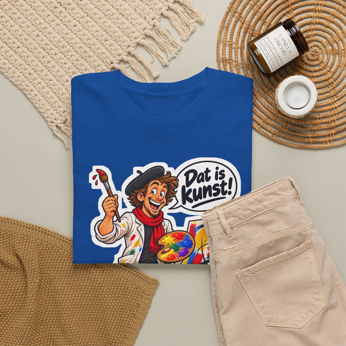 DAT IS KUNST! Unisex T-shirt | De Kunstenaar | VlaamseKracht®