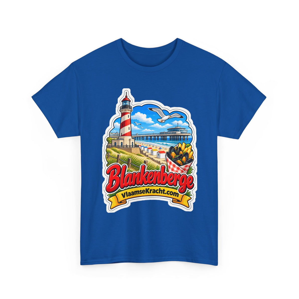 BLANKENBERGE Unisex T-shirt | Vlaamse Stad | VlaamseKracht®