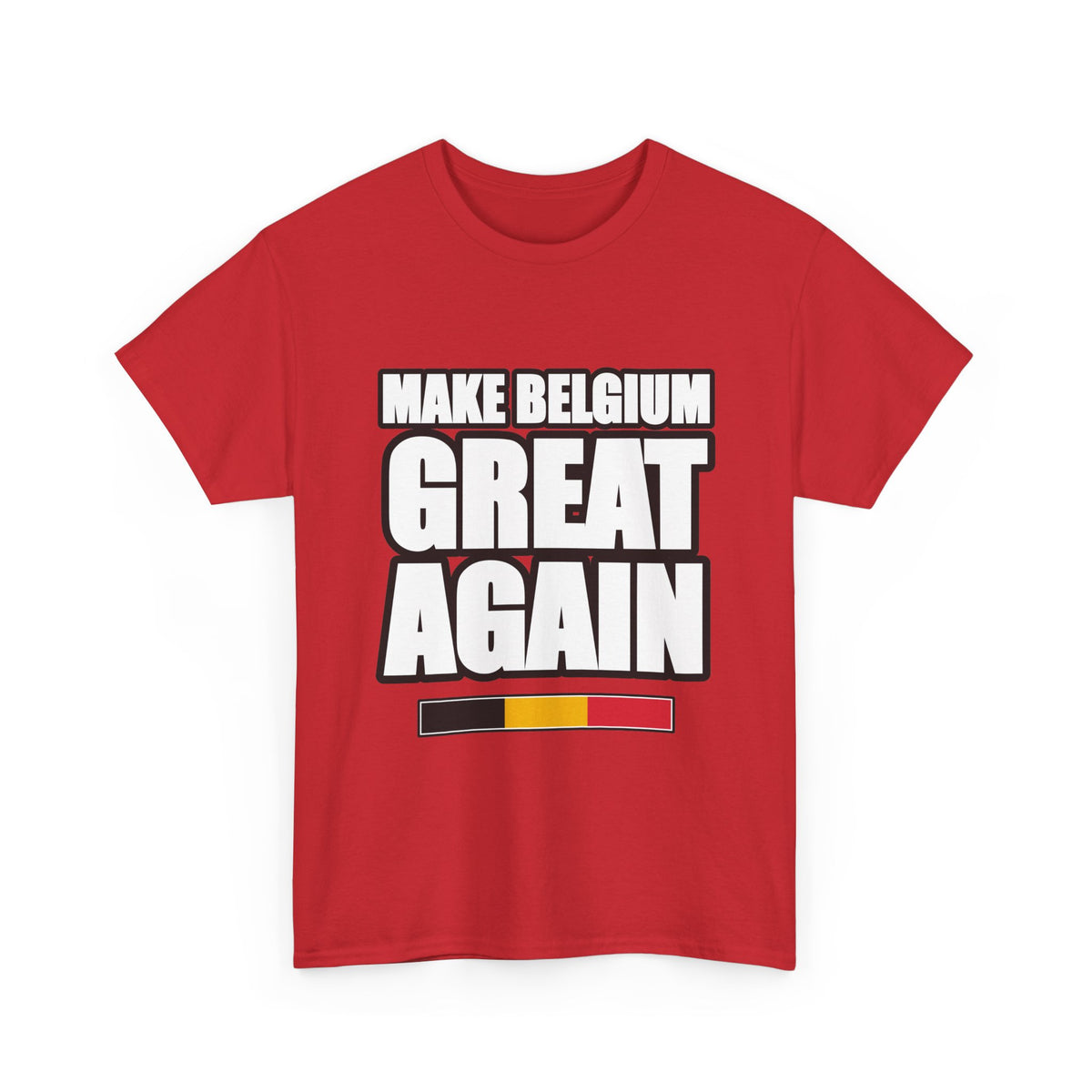 MAKE BELGIUM GREAT AGAIN Unisex T-shirt | Belgisch Statement | VlaamseKracht®