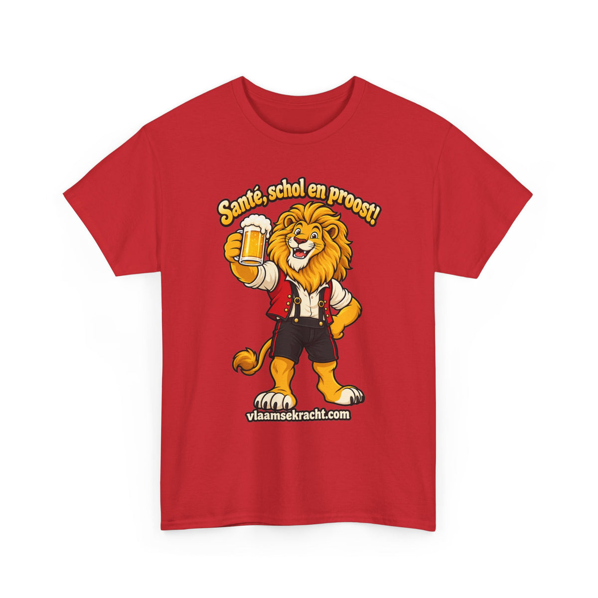 LEEUW PROOST Unisex T-shirt | Vlaamse Humor | VlaamseKracht®