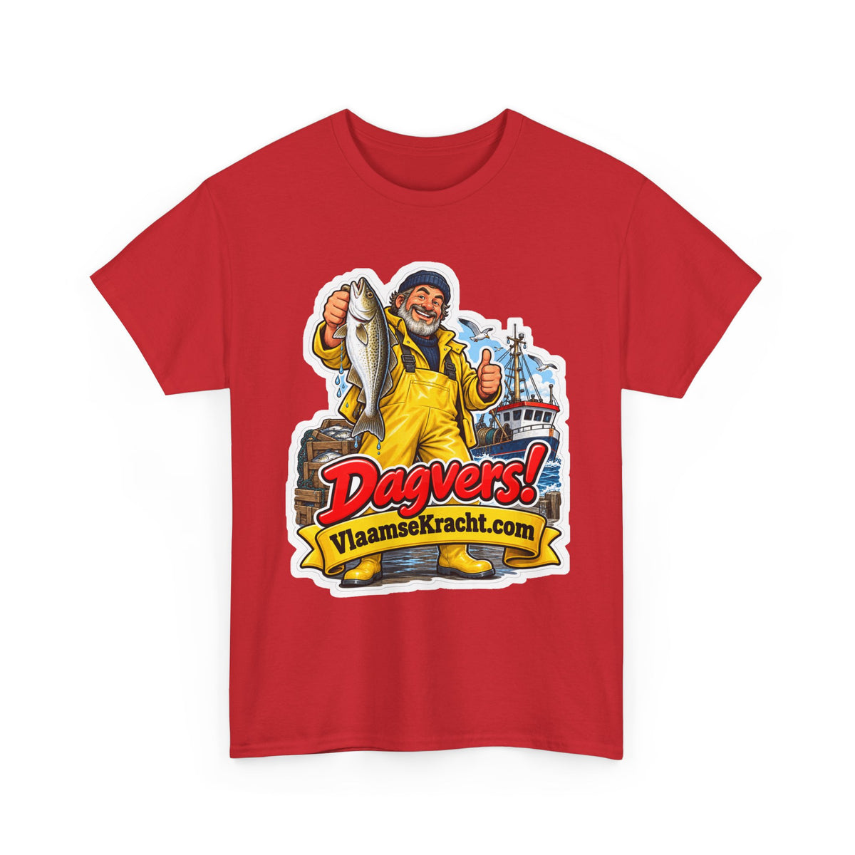 DAGVERS! Unisex T-shirt | De Visser | VlaamseKracht®