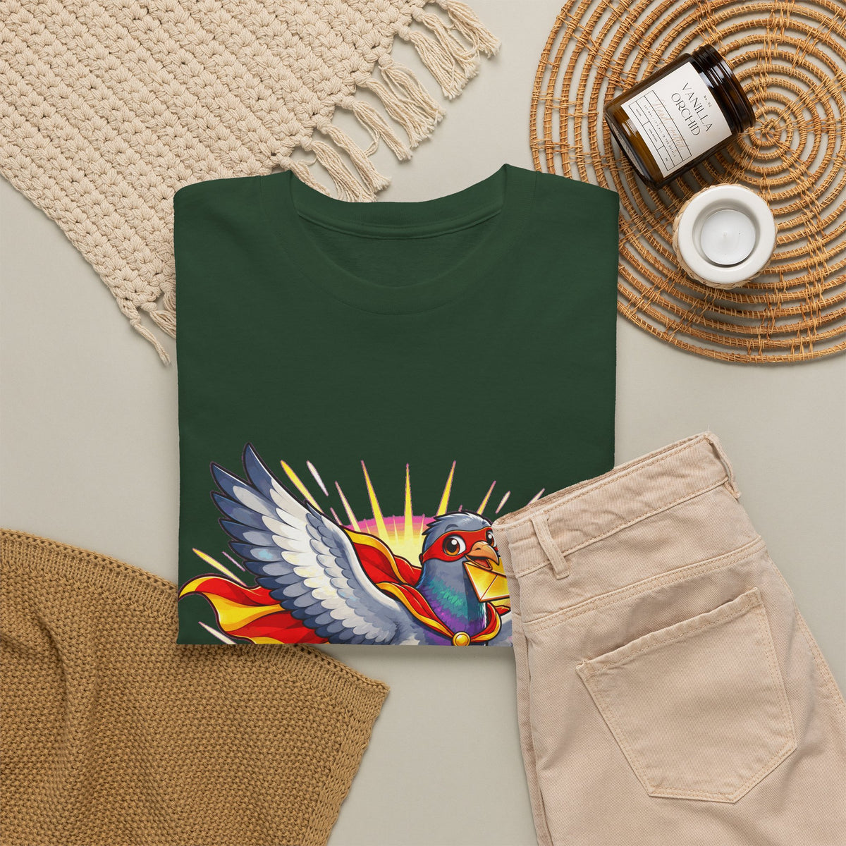 DUIF DE HELD! Unisex T-shirt | Cartoon | VlaamseKracht®