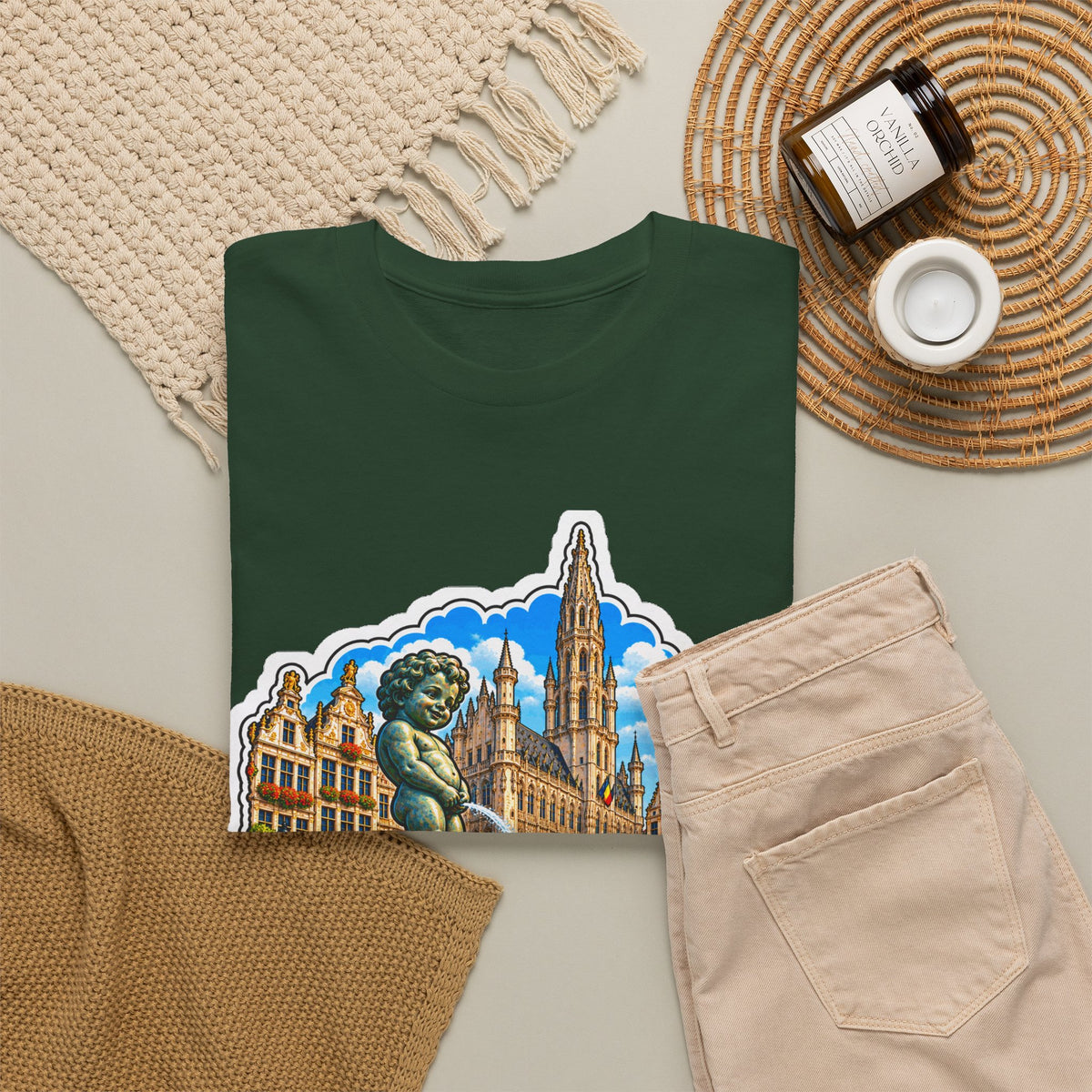 BRUSSEL Unisex T-shirt | Vlaamse Stad | VlaamseKracht®