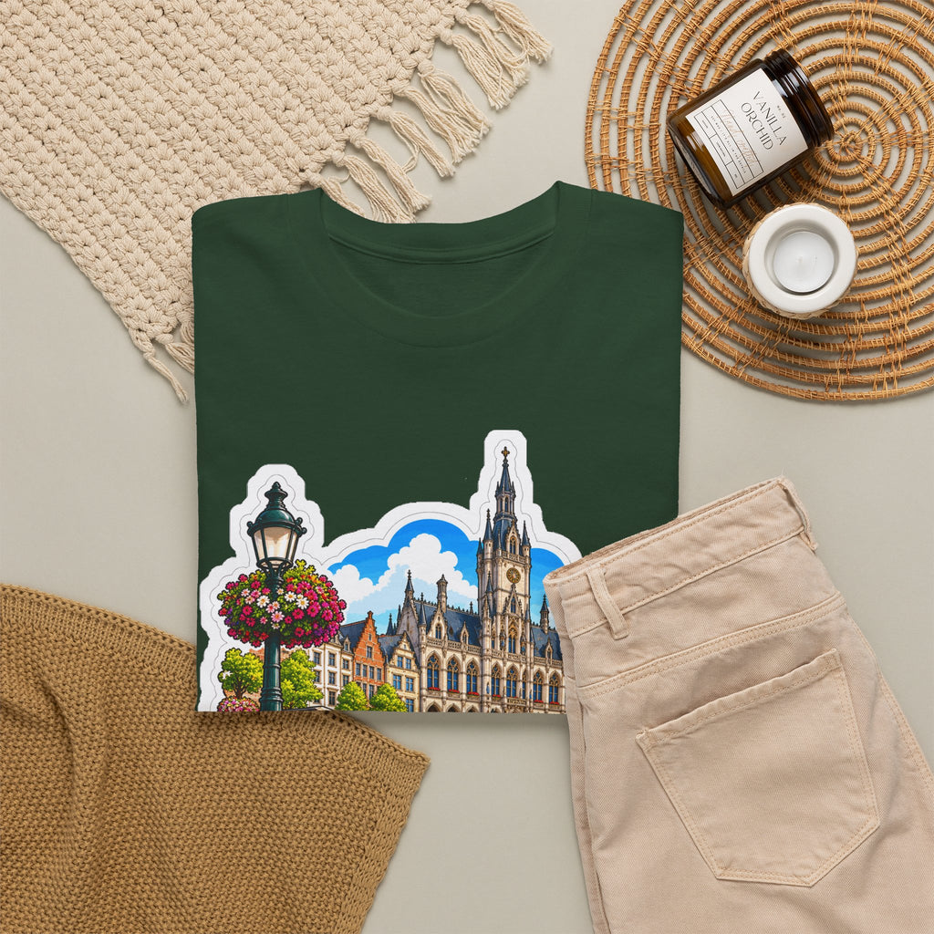 SINT-NIKLAAS Unisex T-shirt | Vlaamse Stad | VlaamseKracht®