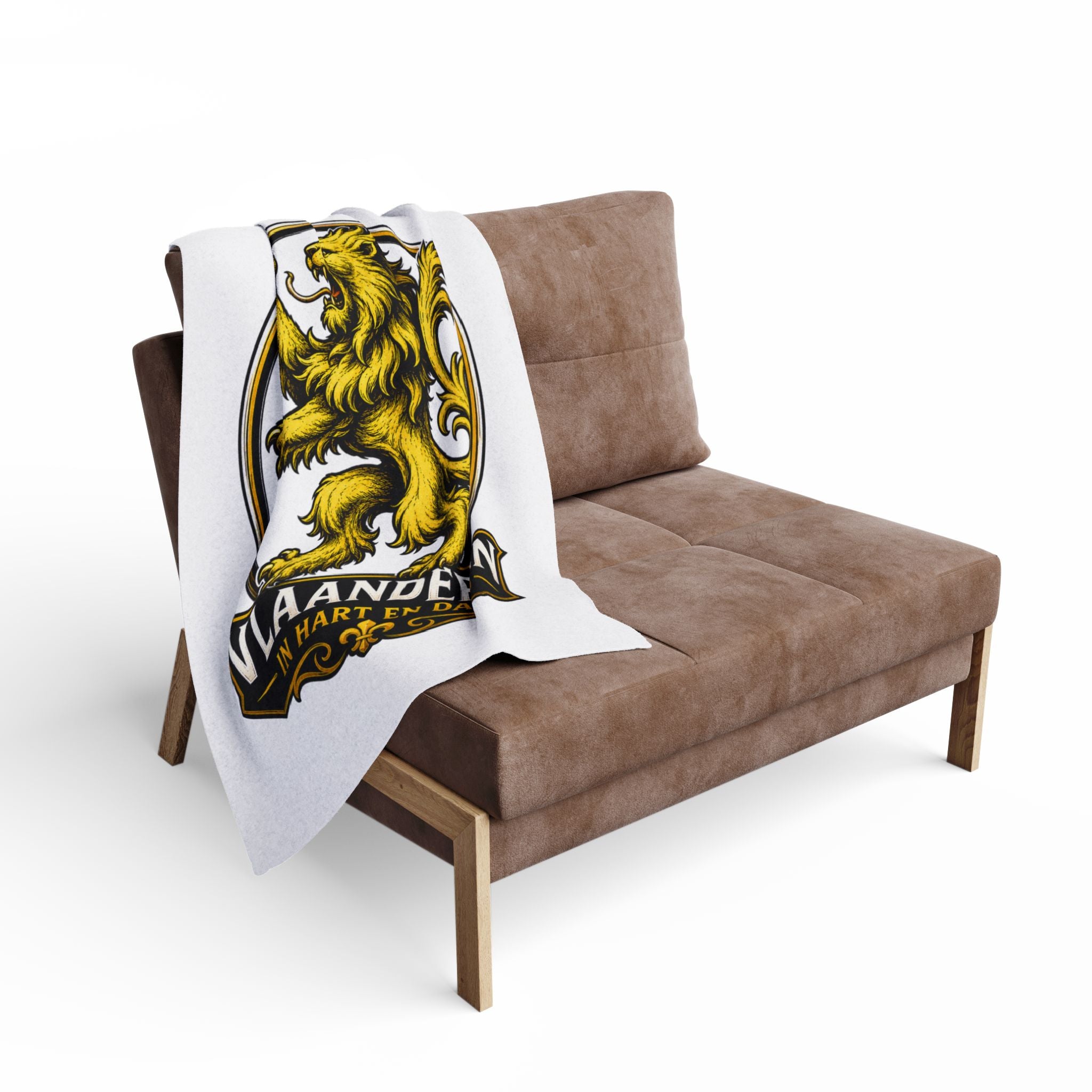 Premium Vlaamse Leeuw Arctic Fleece Blanket  | VlaamseKracht®
