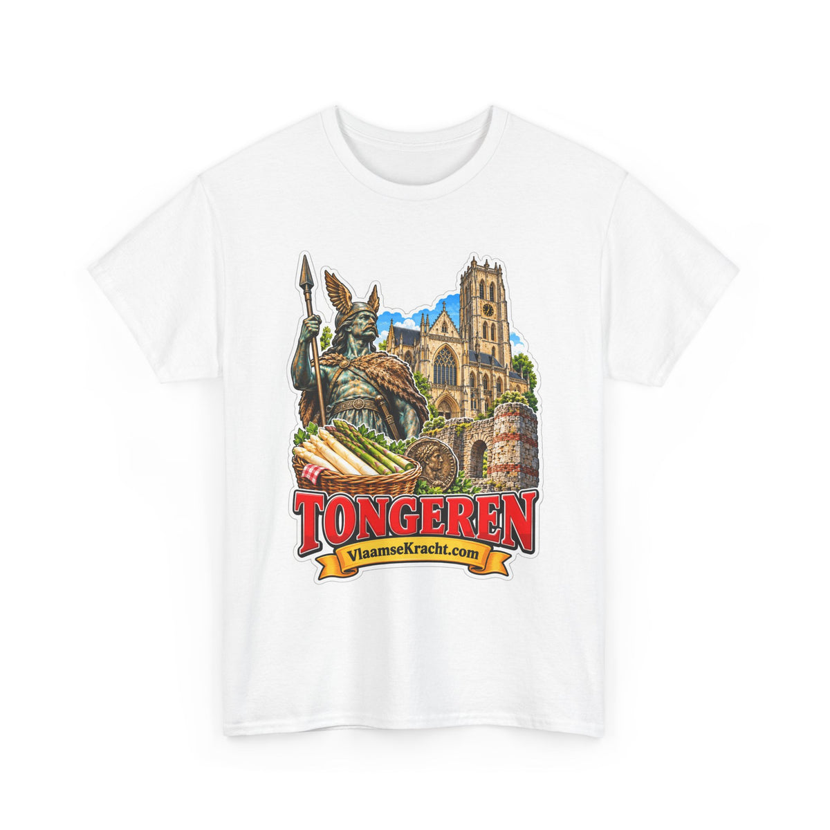 TONGEREN Unisex T-shirt | Nieuw ontwerp | VlaamseKracht®