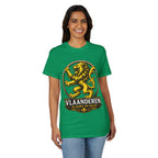 Premium Vlaamse Leeuw Unisex DryBlend® T-Shirt | VlaamseKracht®