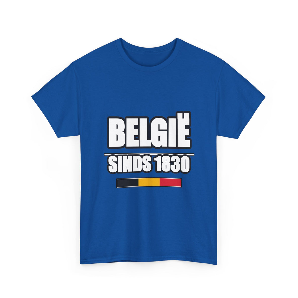 BELGIË SINDS 1830 Unisex T-shirt | Belgisch Trots | VlaamseKracht®