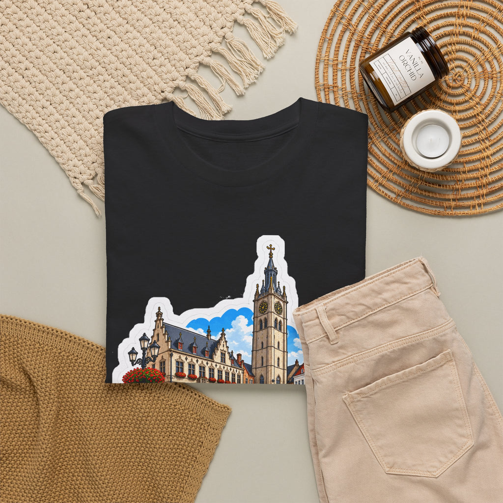 TIELT Unisex T-shirt | Vlaamse Stad | VlaamseKracht®