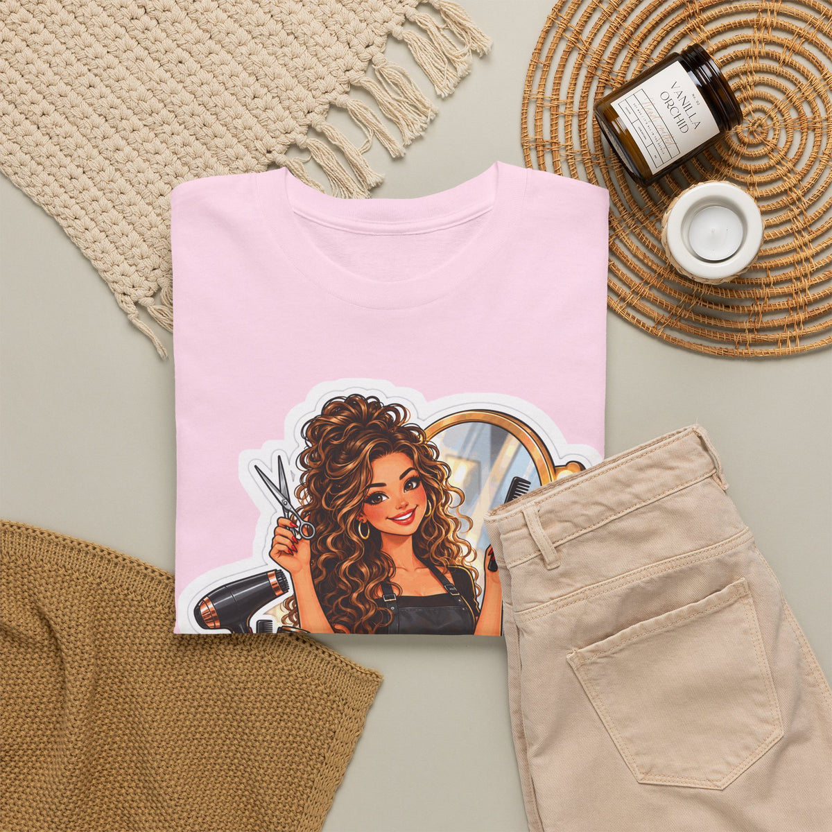 MOOIER ELKE DAG! Unisex T-shirt | De Kapster | VlaamseKracht®