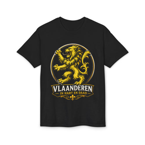 Premium Vlaamse Leeuw Unisex DryBlend® T-Shirt | VlaamseKracht®